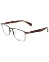 Rag & Bone Men's Rnb7046 55mm Optical Frames In Brown