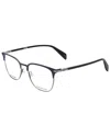 Rag & Bone Men's Rnb7057 53mm Optical Frames In Blue