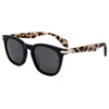 Rag & Bone Men's 50mm Matte Black Sunglasses
