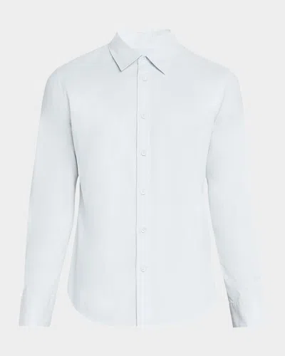 Rag & Bone Men's Tomlin Stretch Dobby Shirt In Blue