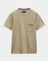 Rag & Bone Classic Flame Washed Slub Cotton T-shirt