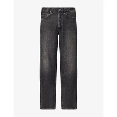 Rag & Bone Mens Fit 4 Straight-leg Denim Jeans Ace In Black