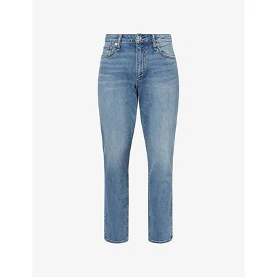 Rag & Bone Mens Gordn Fit 3 Tapered-leg Denim Jeans In Blue