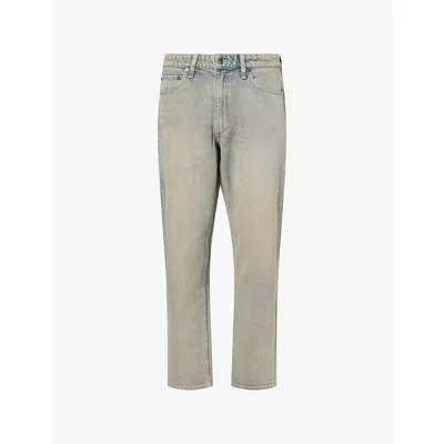Rag & Bone Mens Merrick Fit 4 Straight-leg Denim Jeans In Blue