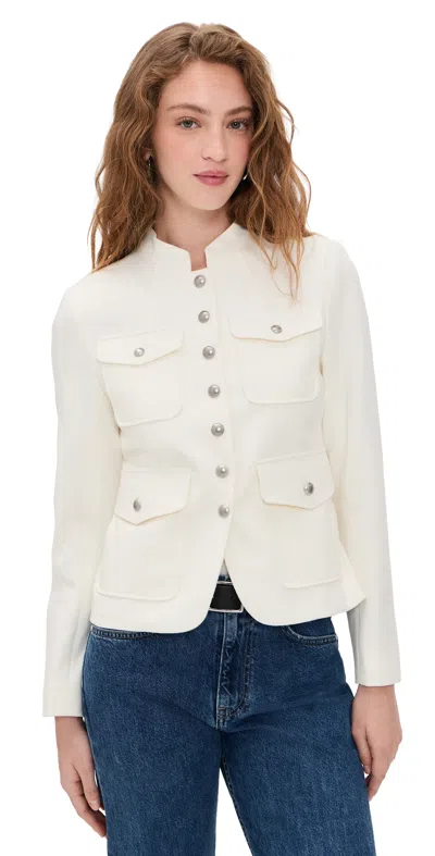 Rag & Bone Mercer Blazer Ivory In White