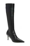 Rag & Bone Mercer Leather Knee-high Boots In Black