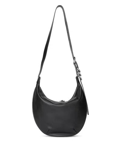 Rag & Bone Mercer Medium Black Leather Hobo Bag