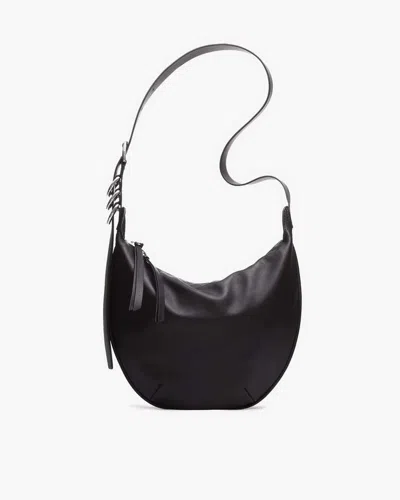 Rag & Bone Mercer Medium Leather Hobo Bag In Purple