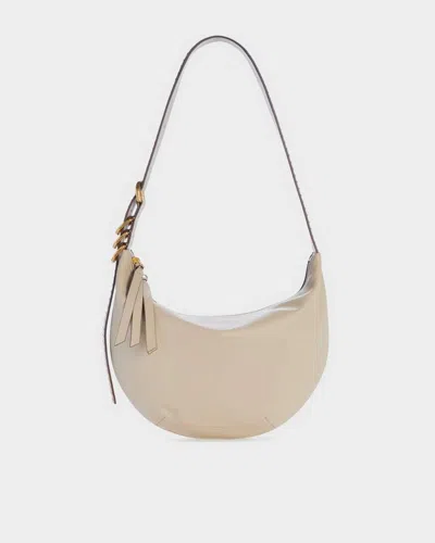 Rag & Bone Mercer Medium Leather Hobo In Gray