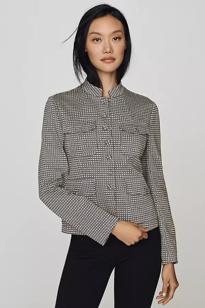 Rag & Bone Mercer Ponte Blazer Jacket In Multi