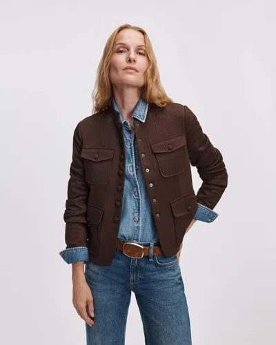 Rag & Bone Mercer Refine Knit Jacquard Blazer In Multi