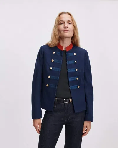 Rag & Bone Mercer Regalia Blazer In Navy