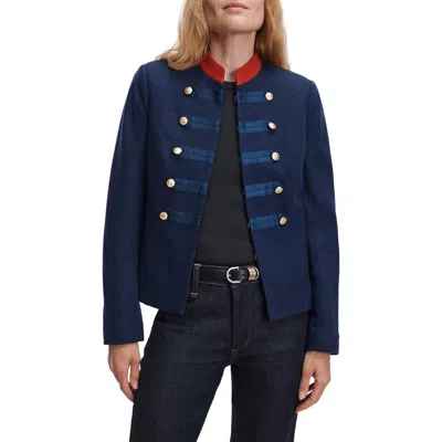 Rag & Bone Mercer Regalia Military-style Wool Jacket In Blue