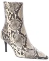 Rag & Bone Mercer Snake-embossed Leather Ankle Boots In Multi
