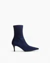 Rag & Bone Mercer Pointed Toe Bootie In Blue