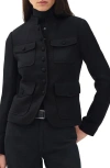 Rag & Bone Mercer Wool Jacket In Black