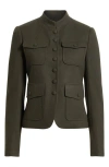Rag & Bone Mercer Wool Jacket In Green