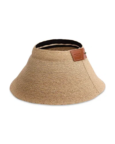 RAG & BONE RAG & BONE MEREDITH ROLLABLE RAFFIA VISOR