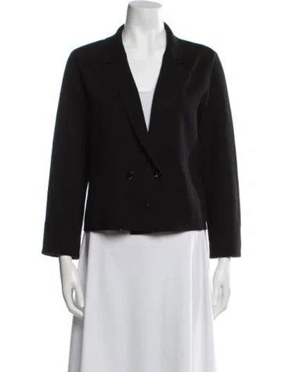 Pre-owned Rag & Bone Merino Wool Blazer In Black