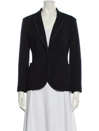 Pre-owned Rag & Bone Merino Wool Blazer In Black