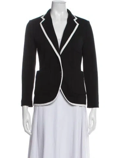 Pre-owned Rag & Bone Merino Wool Blazer In Black