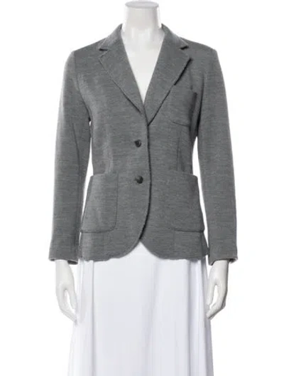 Pre-owned Rag & Bone Merino Wool Blazer In Gray