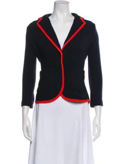 Pre-owned Rag & Bone Merino Wool Blazer In Multi