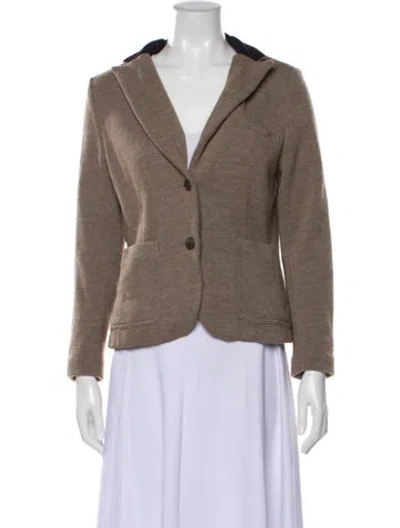 Pre-owned Rag & Bone Merino Wool Blazer In Neutral