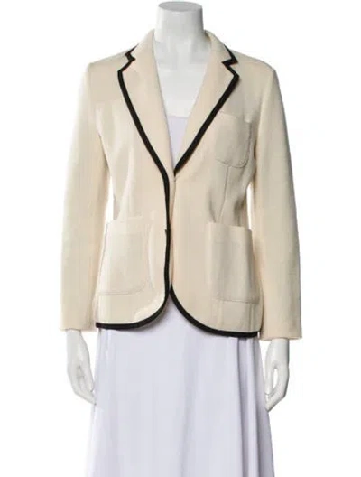 Pre-owned Rag & Bone Merino Wool Blazer In Neutral