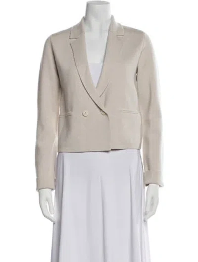 Pre-owned Rag & Bone Merino Wool Blazer In Neutral