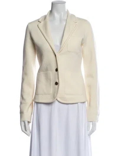 Pre-owned Rag & Bone Merino Wool Blazer In Neutral