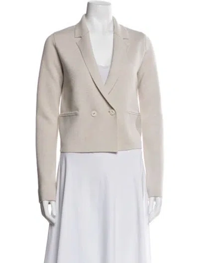 Pre-owned Rag & Bone Merino Wool Blazer In Neutral