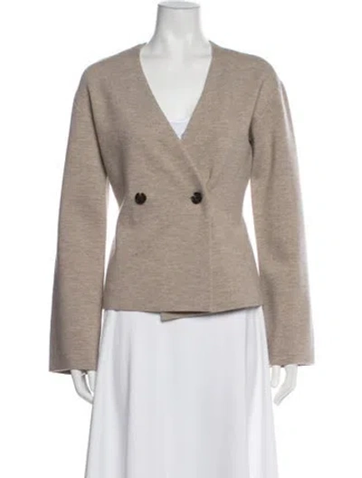 Pre-owned Rag & Bone Merino Wool Blazer In Neutral