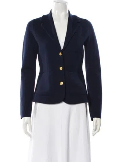 Pre-owned Rag & Bone Merino Wool Blazer W/ Tags In Blue