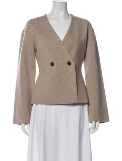 Pre-owned Rag & Bone Merino Wool Blazer W/ Tags In Neutral