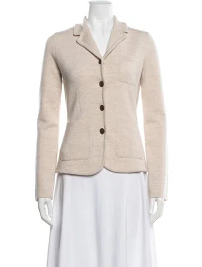 Pre-owned Rag & Bone Merino Wool Blazer W/ Tags In Neutral