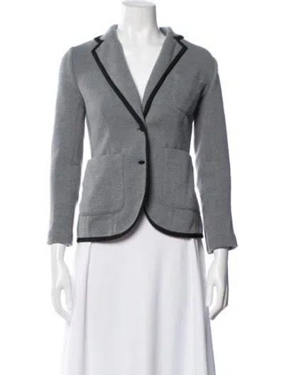 Pre-owned Rag & Bone Merino Wool Blazer In White