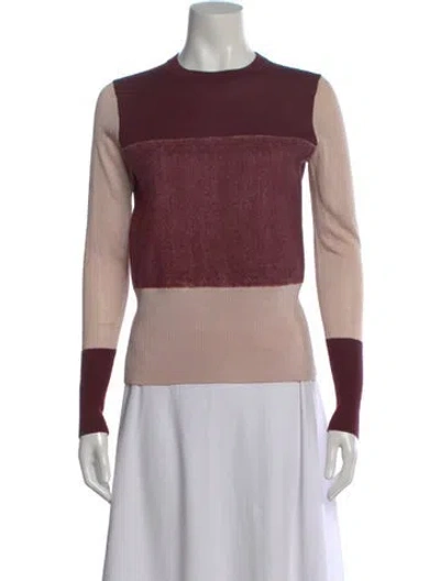 Pre-owned Rag & Bone Merino Wool Colorblock Pattern Sweater In Multi