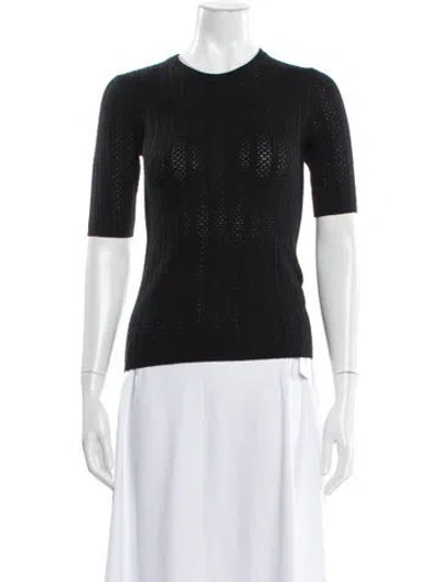 Pre-owned Rag & Bone Merino Wool Crew Neck Sweater In Gray