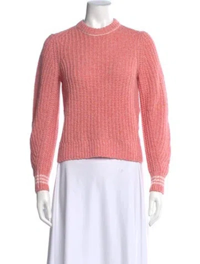 Pre-owned Rag & Bone Merino Wool Crew Neck Sweater In Multi