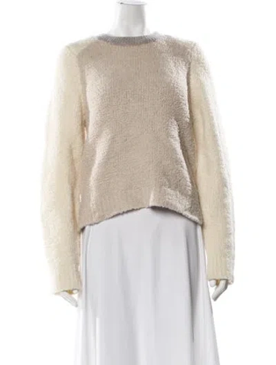 Pre-owned Rag & Bone Merino Wool Crew Neck Sweater In Multi