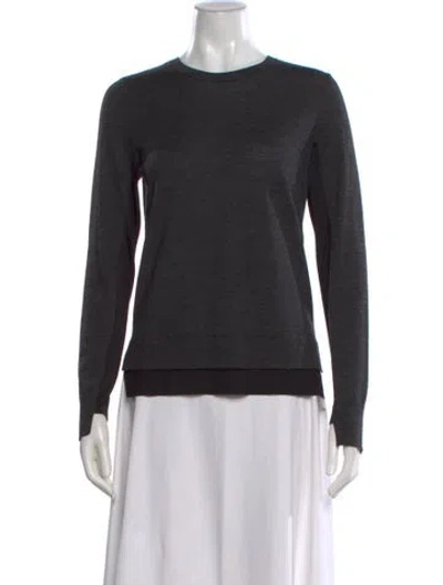 Pre-owned Rag & Bone Merino Wool Crew Neck Sweater In Multi