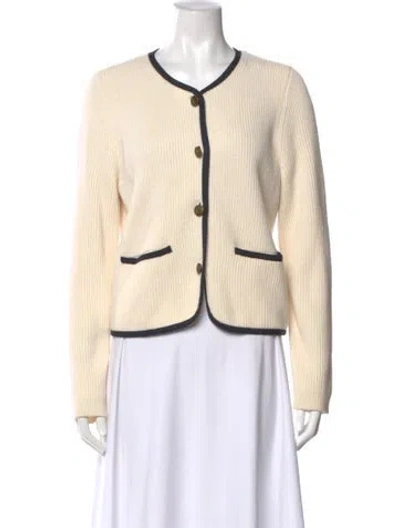 Pre-owned Rag & Bone Merino Wool Crew Neck Sweater In Neutral