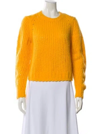 Pre-owned Rag & Bone Merino Wool Crew Neck Sweater W/ Tags In Blue
