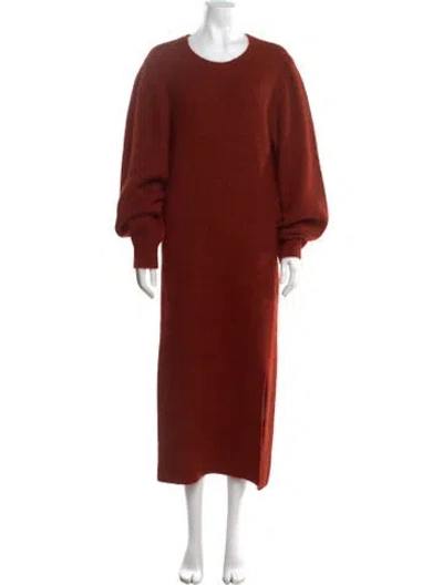 Pre-owned Rag & Bone Merino Wool Dress In Brown