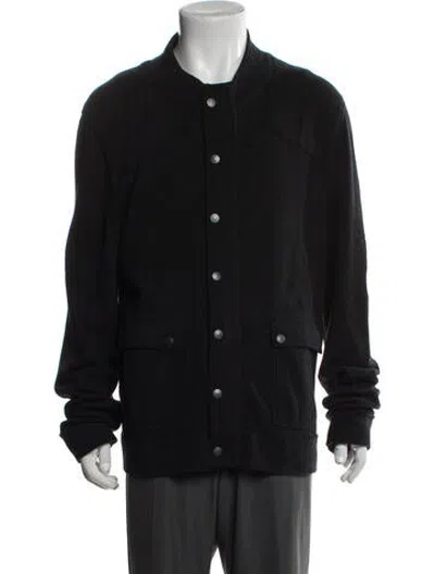 Pre-owned Rag & Bone Merino Wool Jacket In Black