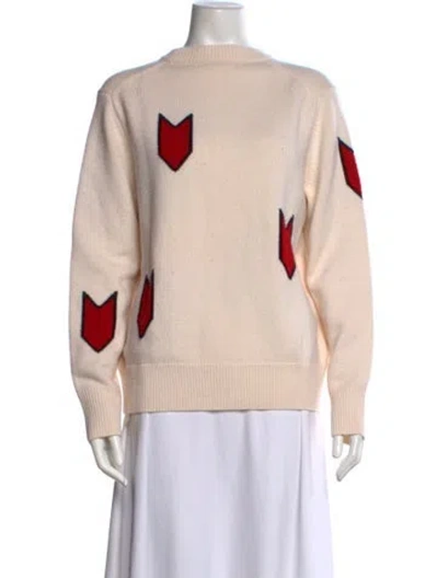 Pre-owned Rag & Bone Merino Wool Printed Sweater
