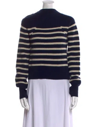Pre-owned Rag & Bone Merino Wool Striped Sweater