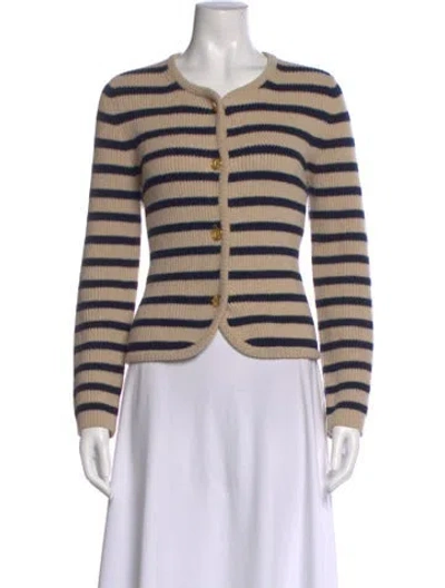 Pre-owned Rag & Bone Merino Wool Striped Sweater
