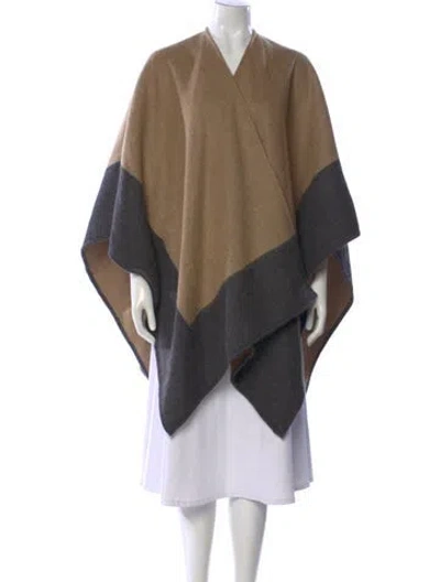 Pre-owned Rag & Bone Merino Wool Striped Sweater In Brown